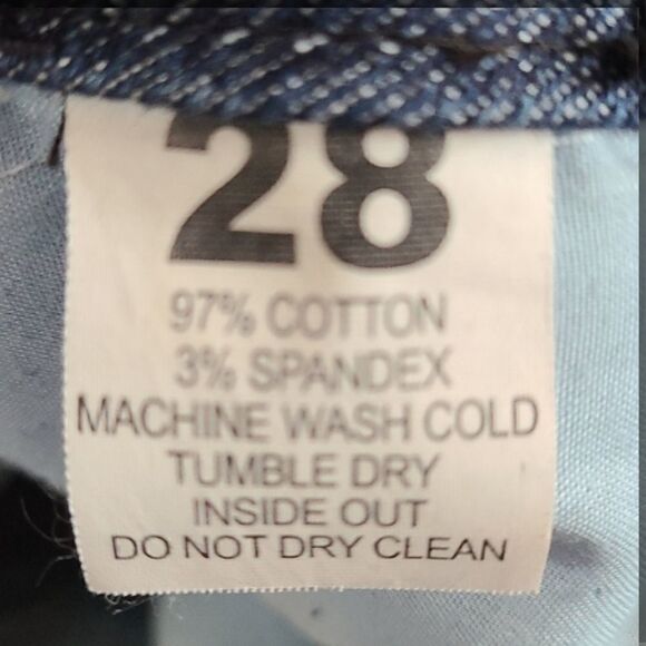 A7 Blue Jeans with Swarovski Crystals - Picture 8 of 8